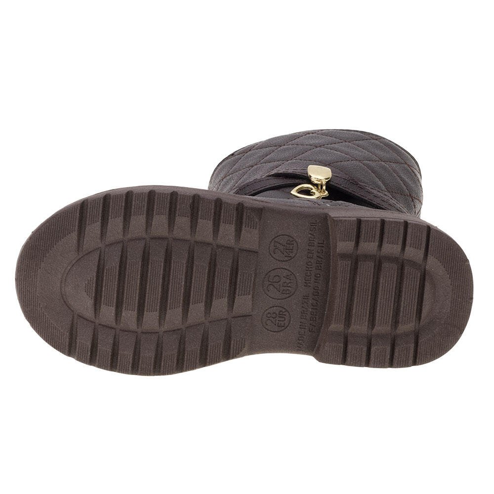 BOTA INFANTIL LILY KIDS 15097 Café 4