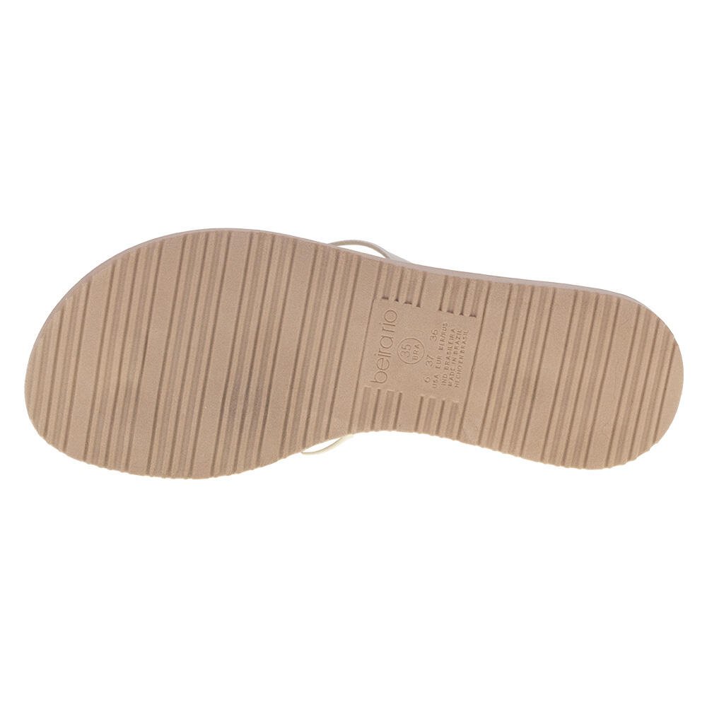 TAMANCO FEMININO FLAT BEIRA RIO 8395200 Bege 5