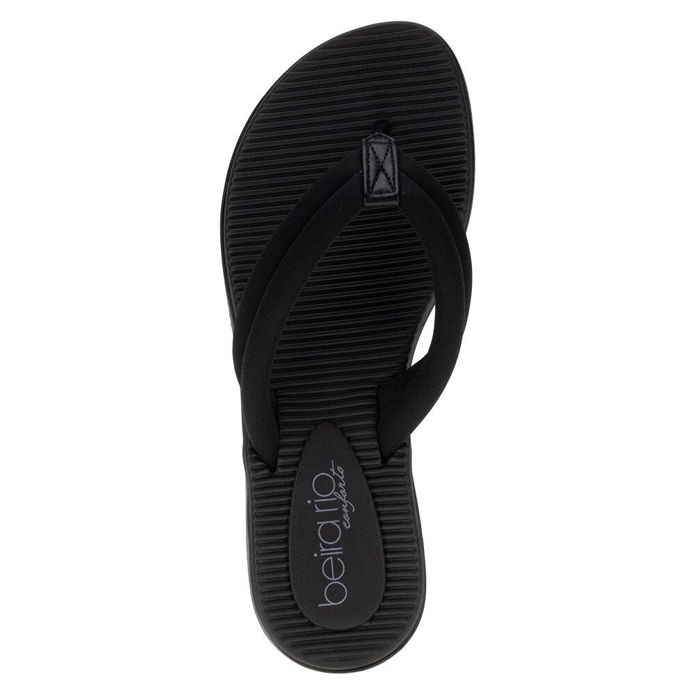 TAMANCO FEMININO FLAT BEIRA RIO 8395210  Preto 5