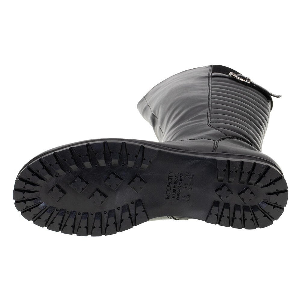 BOTA FEMININA CANO ALTO MOONCITY 71125 Preto 4
