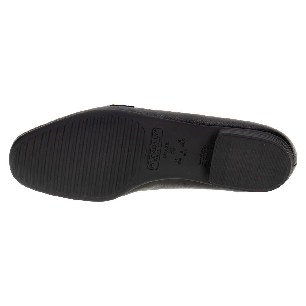 MOCASSIM FEMININO PICCADILLY 250230  Preto 4
