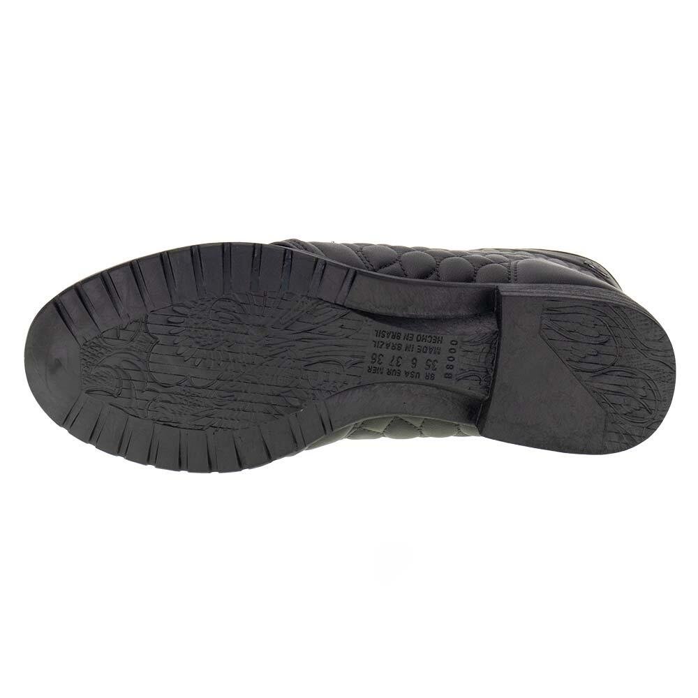 BOTA FEMININA COTURNO DAKOTA G9551  Preto 4