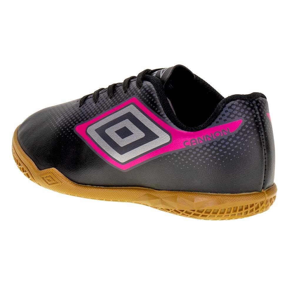 CHUTEIRA INFANTIL INDOOR CANNON JR UMBRO U07FB00238  Preto 3