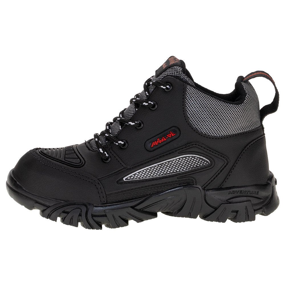 BOTA INFANTIL ADVENTURE MINIPÉ MP2401S  Preto 2