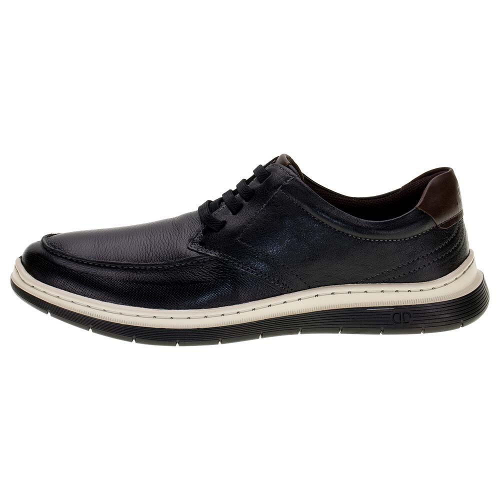 SAPATÊNIS MASCULINO LEAVE DEMOCRATA 245202 Preto 2