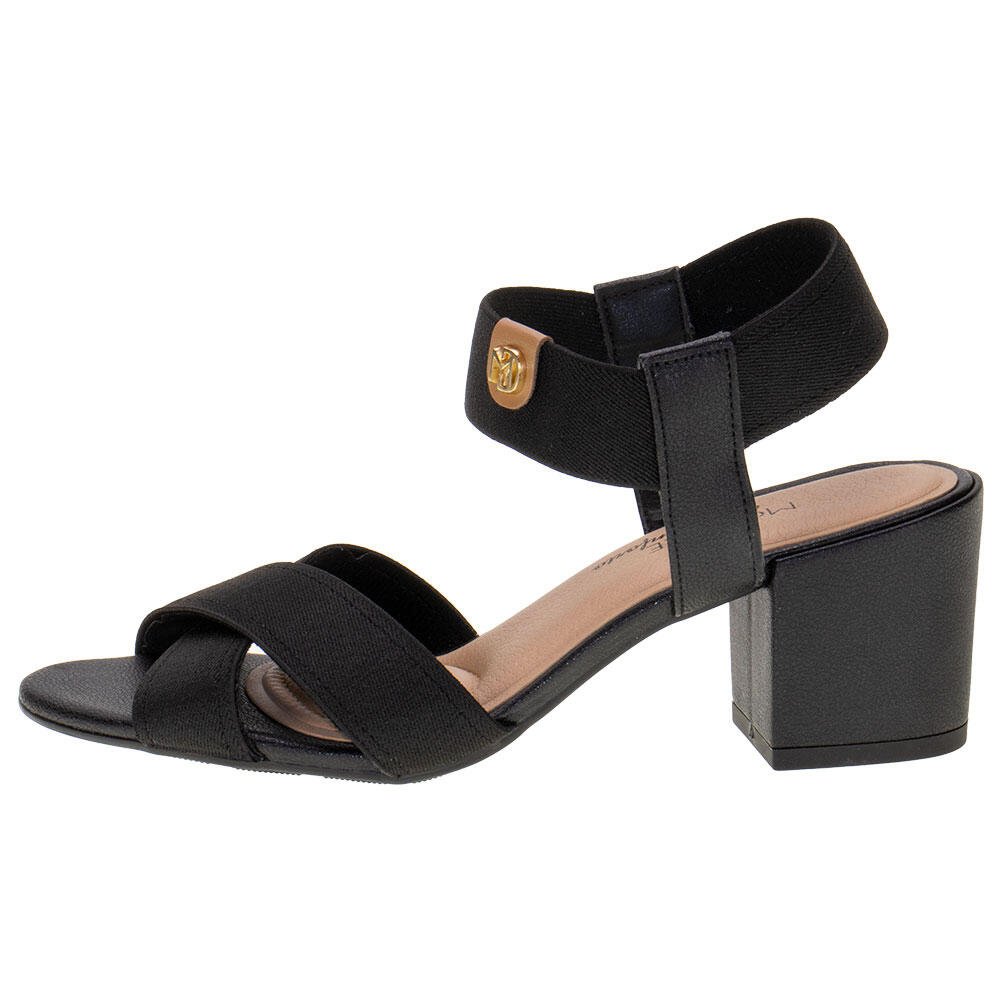 SANDÁLIA FEMININA SALTO GROSSO MODARE 7109468  Preto 2