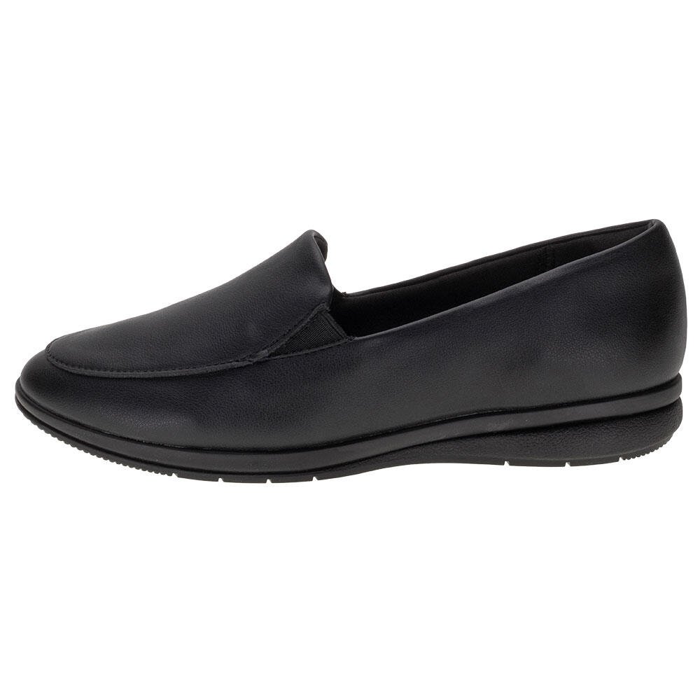 SAPATO FEMININO FLAT PICCADILLY 261033 Preto 2