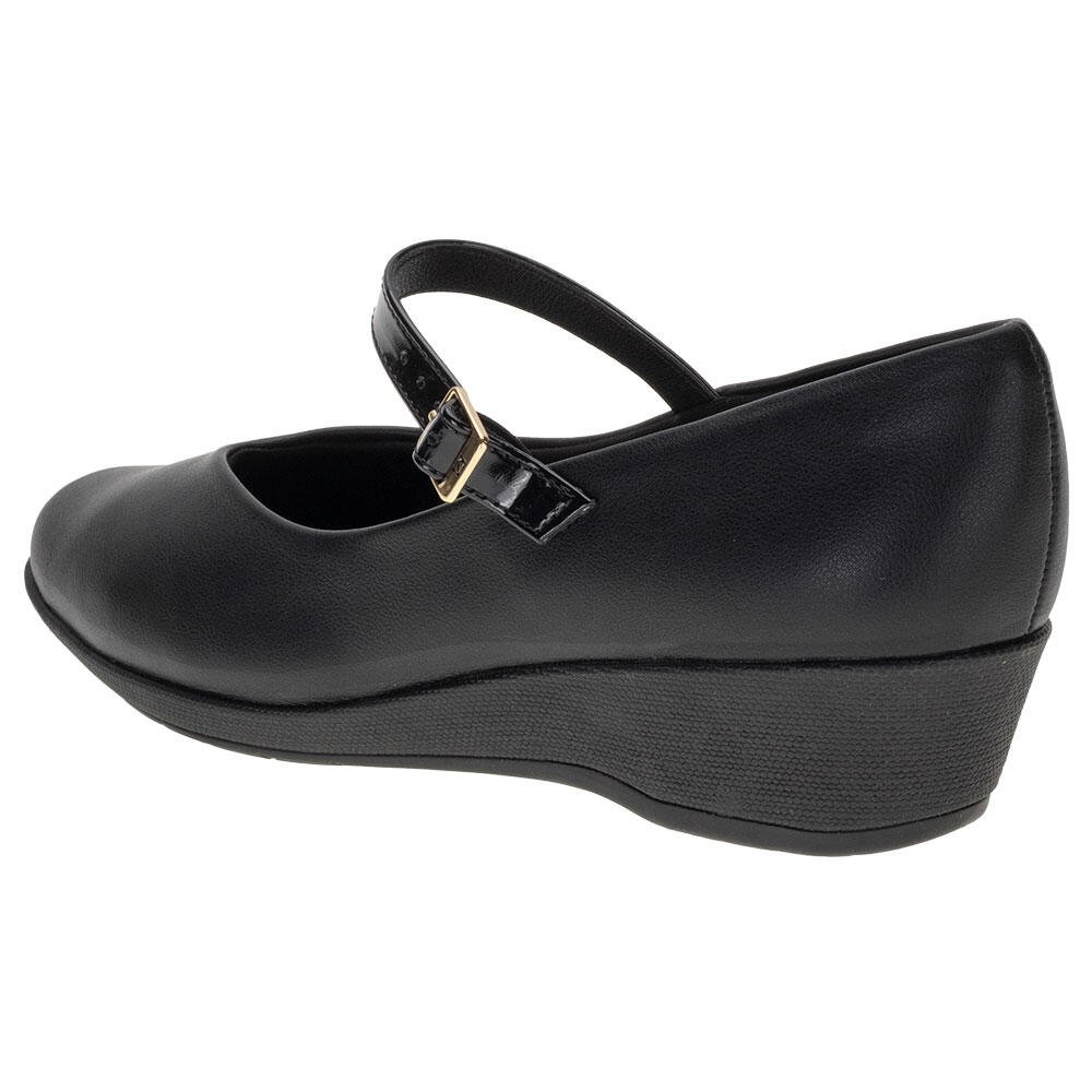 SAPATO FEMININO ANABELA PICCADILLY 143216  Preto 3