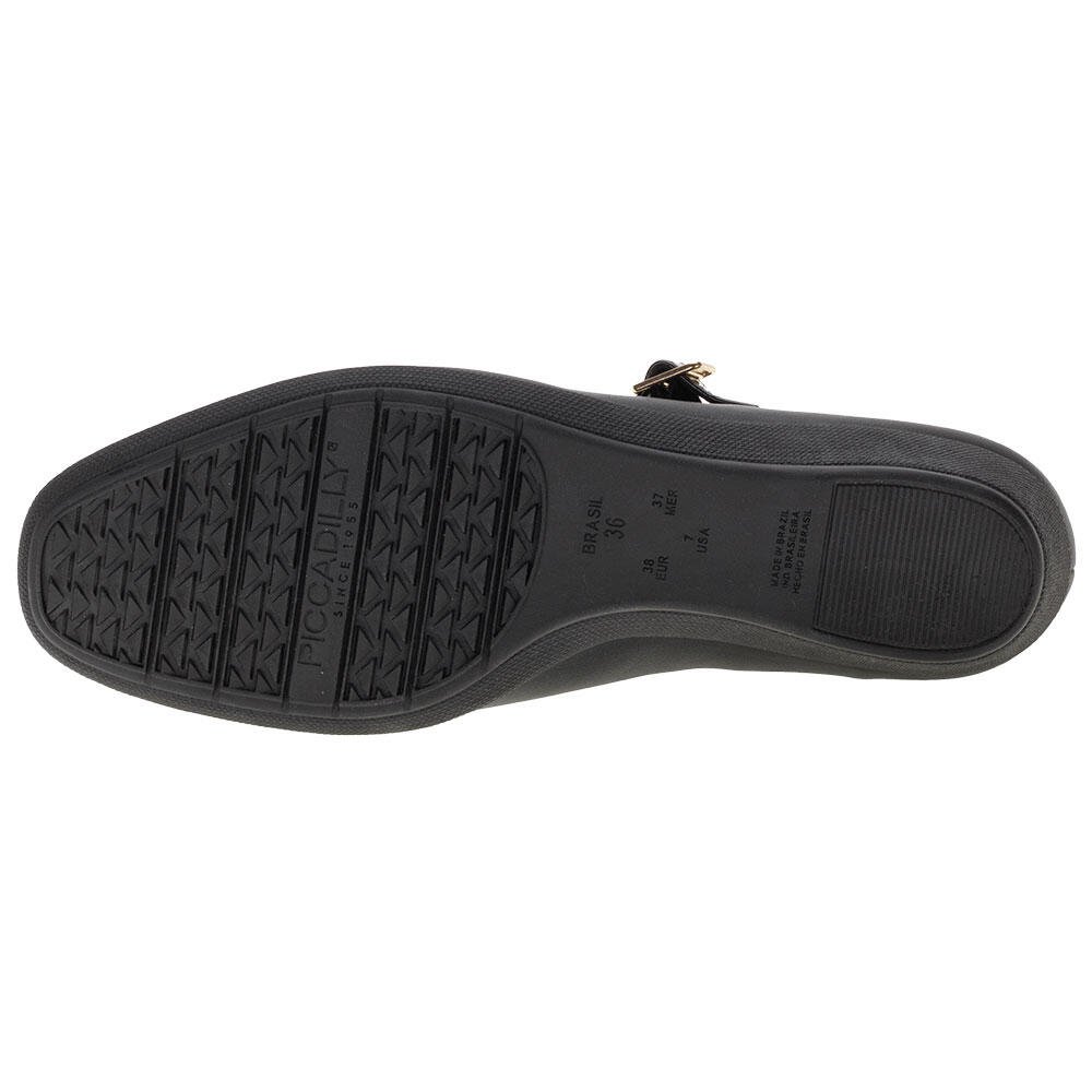 SAPATO FEMININO ANABELA PICCADILLY 143216  Preto 4