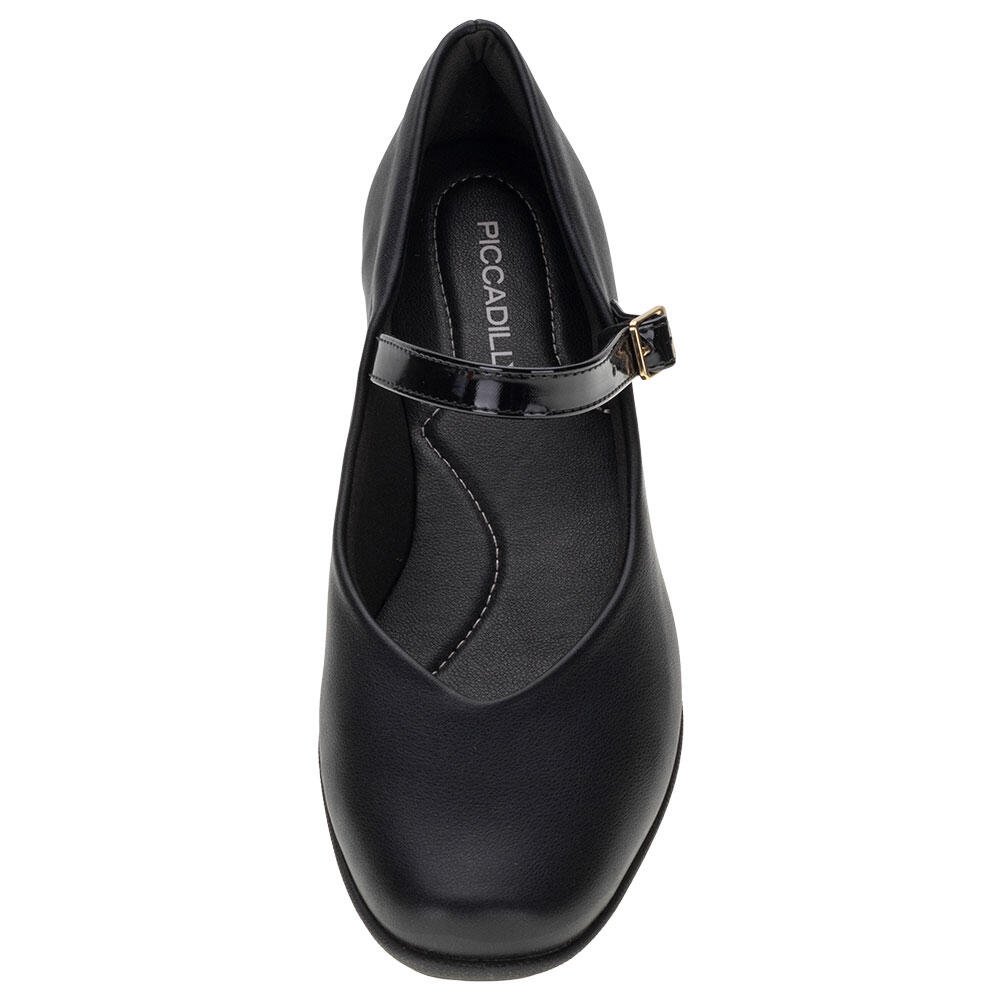 SAPATO FEMININO ANABELA PICCADILLY 143216  Preto 5