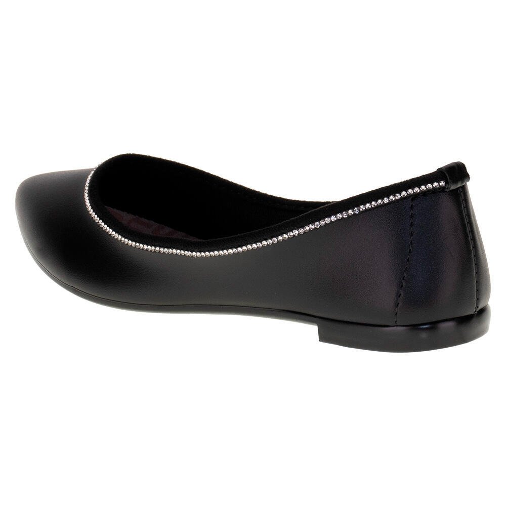 SAPATILHA FEMININA FLAT MOLECA 5727128  Preto 3