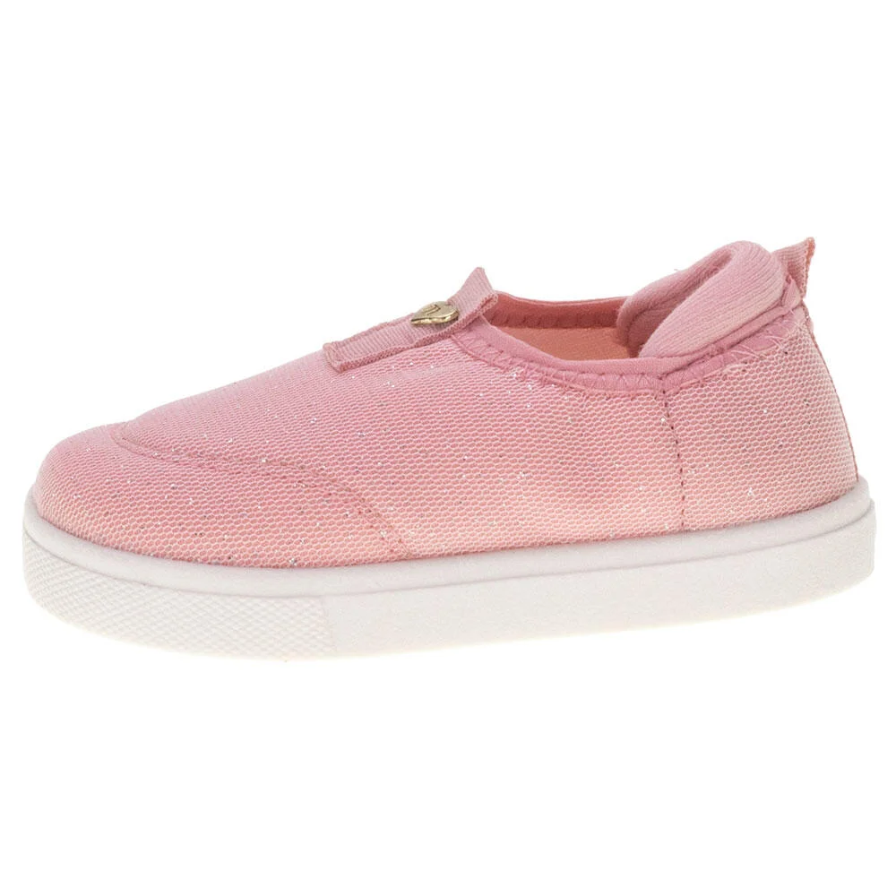 TÊNIS INFANTIL BABY SLIP ON MOLEKINHA 2118570  Rosa 2