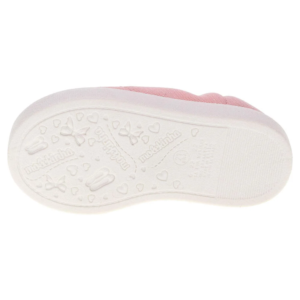 TÊNIS INFANTIL BABY SLIP ON MOLEKINHA 2118570  Rosa 4