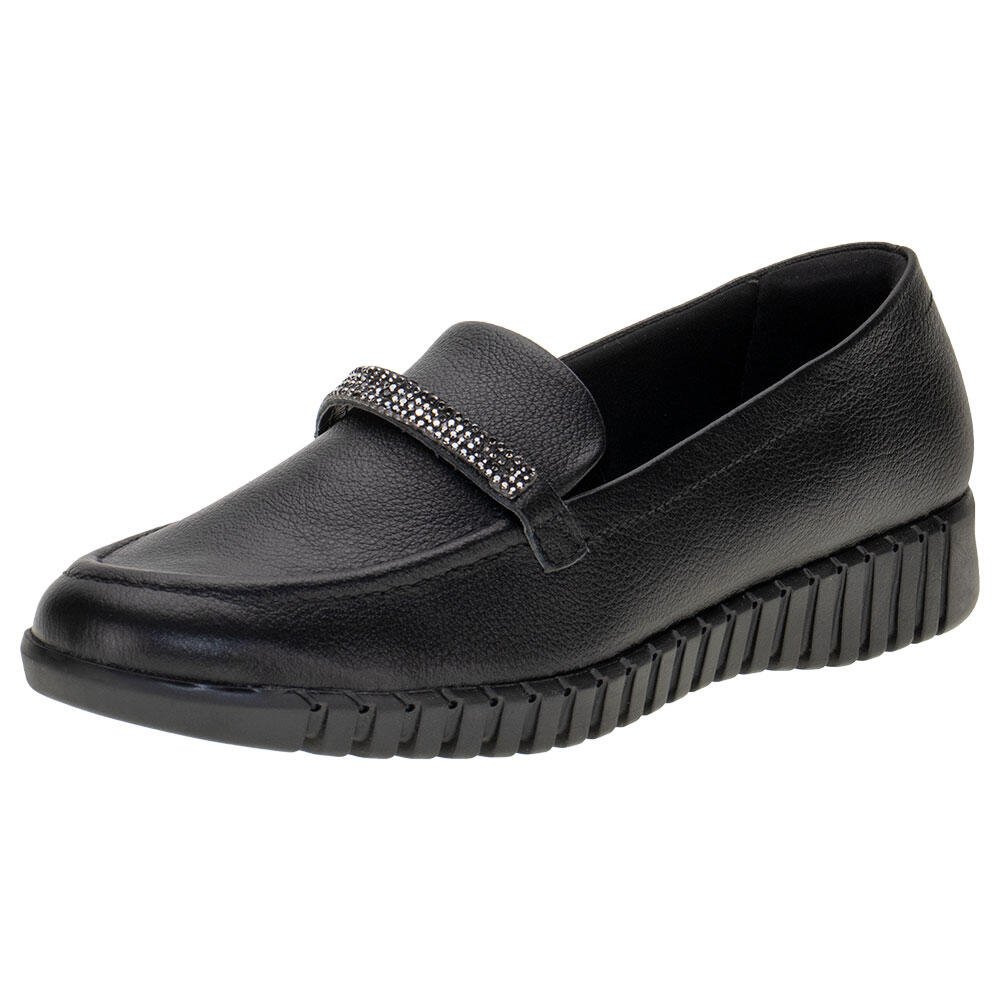 MOCASSIM FEMININO COMFORTFLEX 2476303 Preto 1