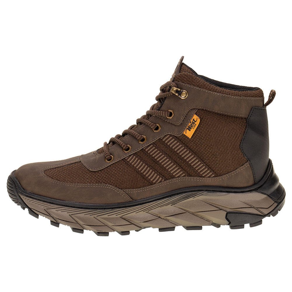 BOTA MASCULINA ADVENTURE WEST LINE 195   Marrom 2