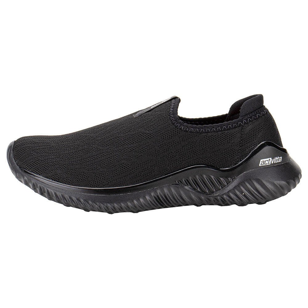TÊNIS FEMININO SLIP ON ACTVITTA 4802235  Preto 2