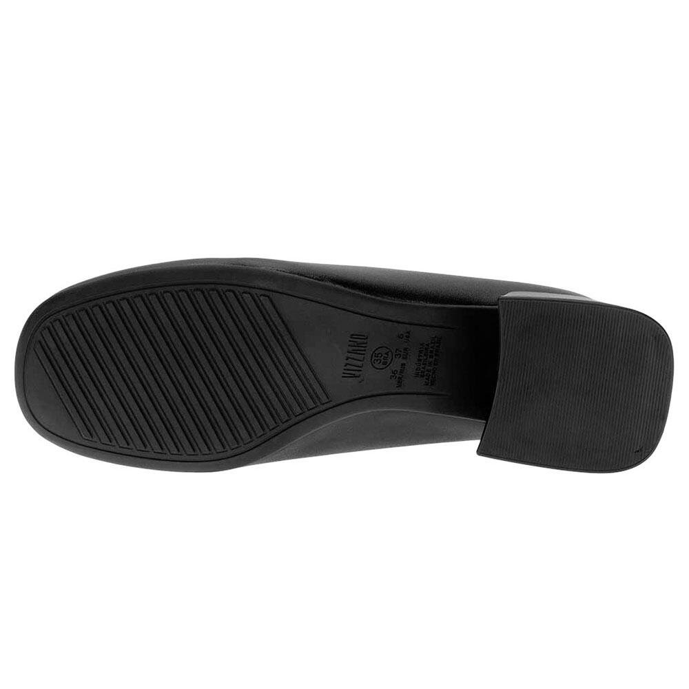 SAPATO FEMININO SALTO GROSSO VIZZANO 1426100  Preto 4