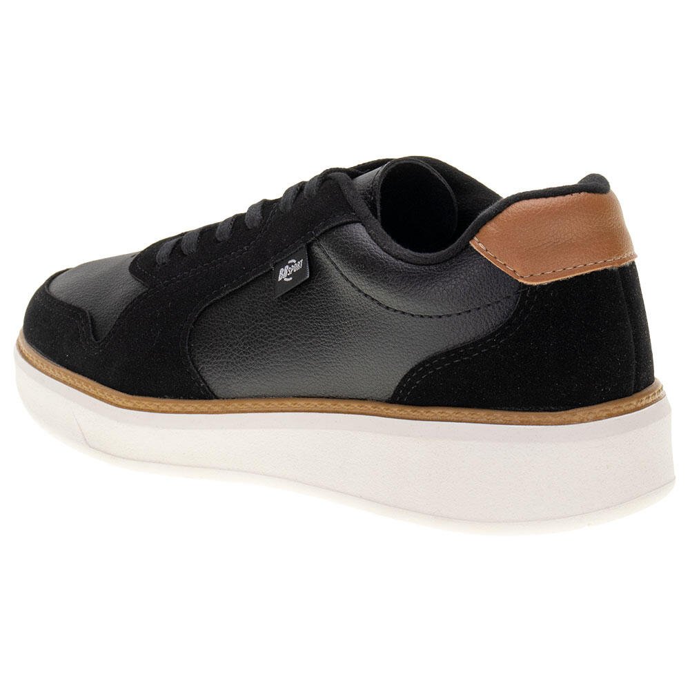 TÊNIS MASCULINO CASUAL BRSPORT 2275206  Preto 3