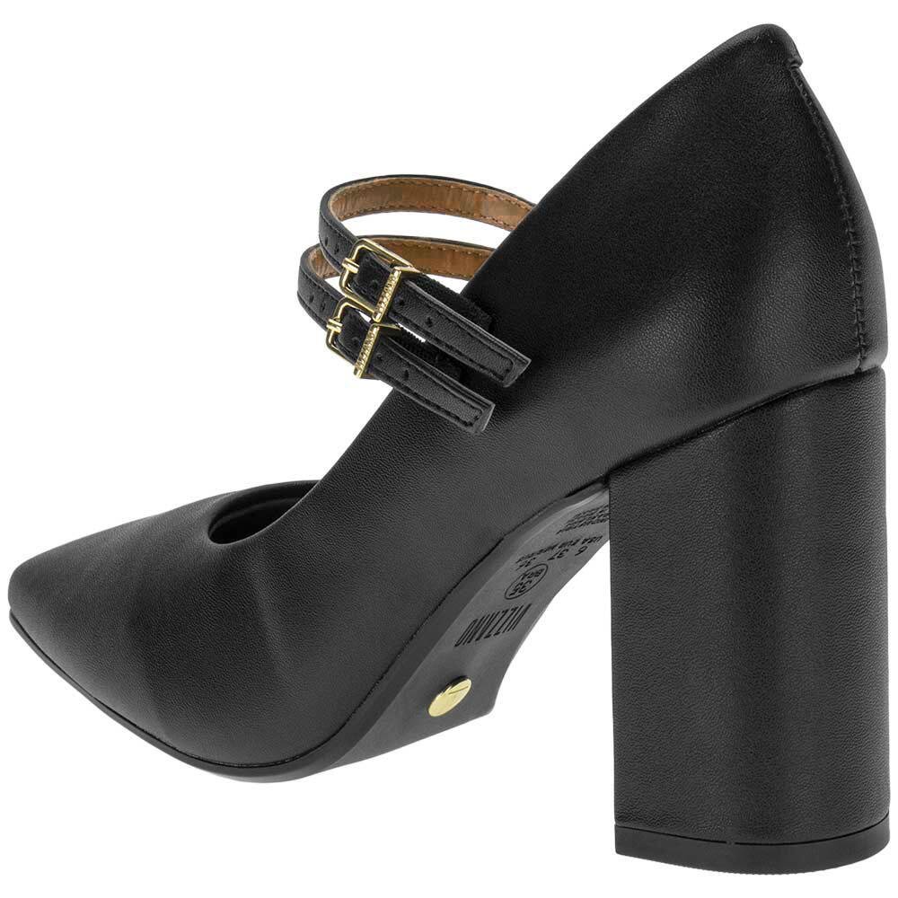 SAPATO FEMININO SALTO GROSSO VIZZANO 1428102 Preto 3