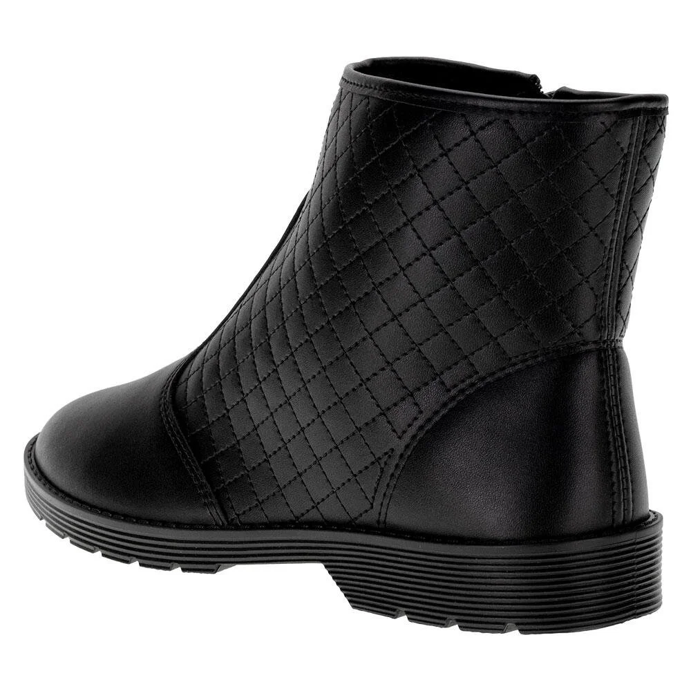 BOTA FEMININA CANO BAIXO MOLECA 5345101  Preto 2