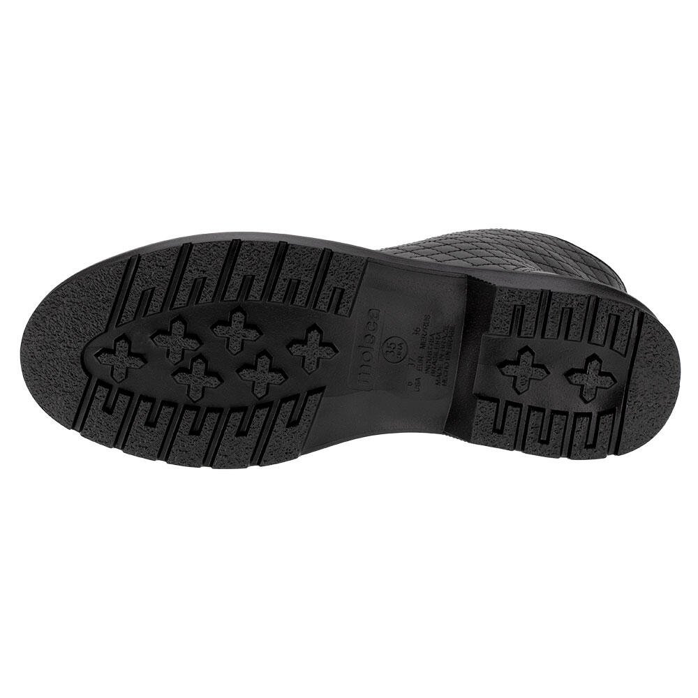 BOTA FEMININA CANO BAIXO MOLECA 5345101 Preto 4