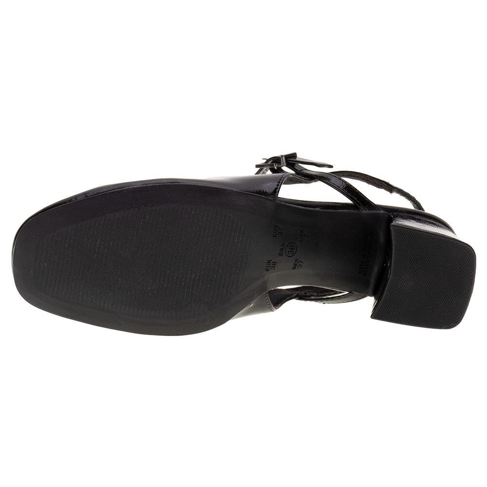 SAPATO FEMININO SALTO GROSSO RAMARIM 2417131  Preto 4