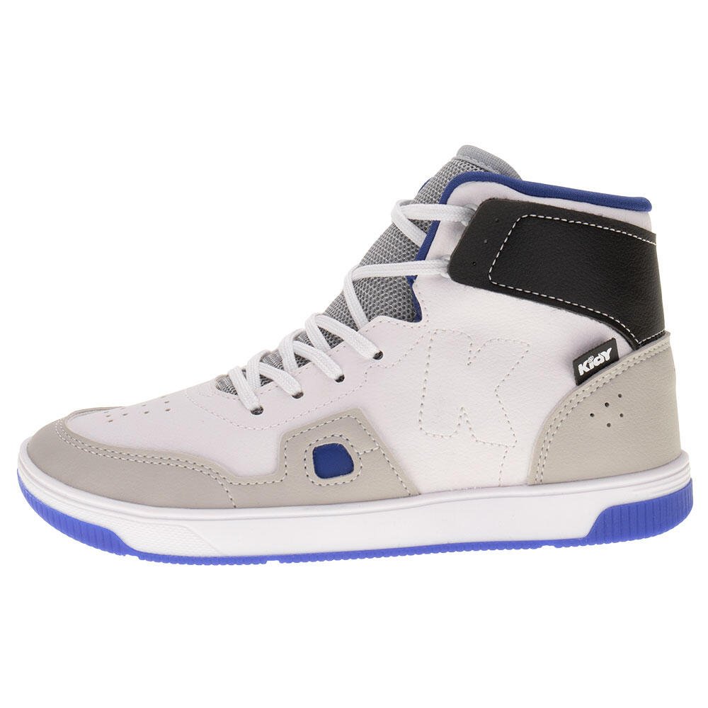 TÊNIS INFANTIL CANO ALTO ASTRAL KIDY 3291006  Branco 2