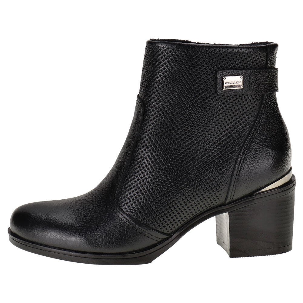 BOTA FEMININA CANO BAIXO PEGADA 280306  Preto 2
