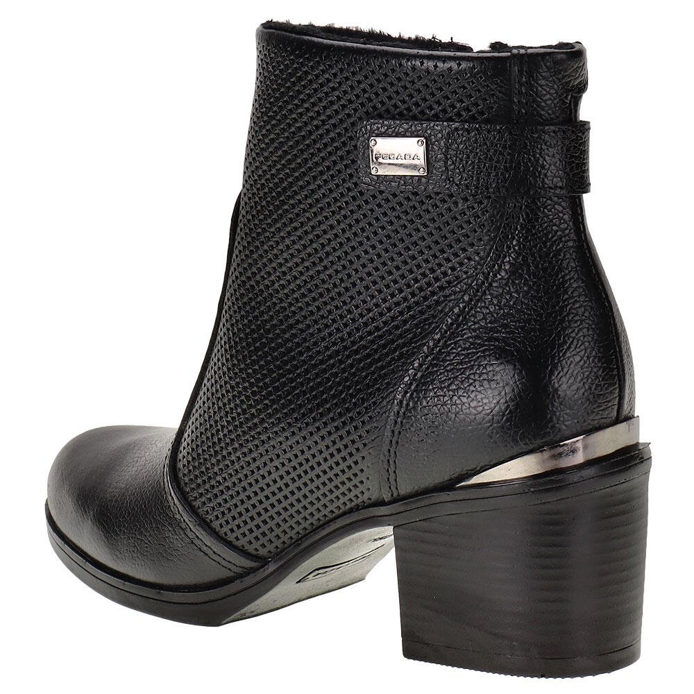 BOTA FEMININA CANO BAIXO PEGADA 280306  Preto 3