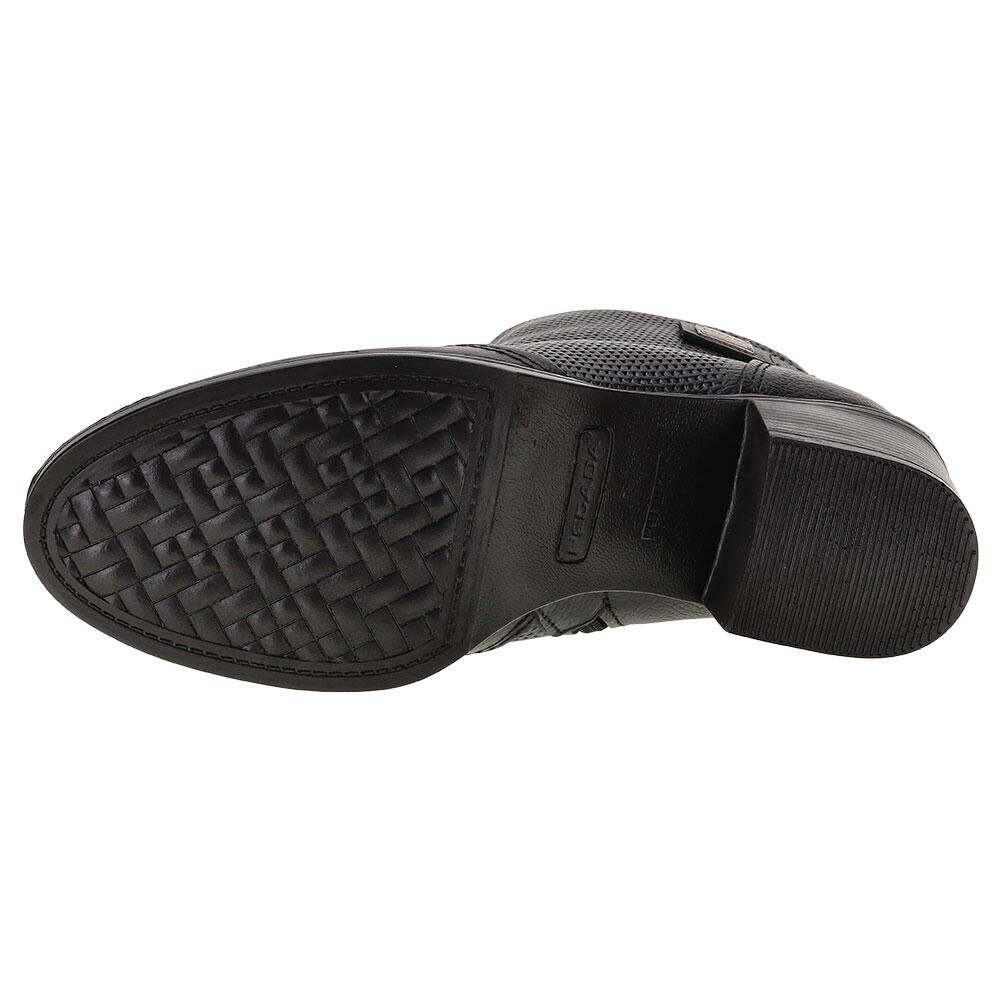 BOTA FEMININA CANO BAIXO PEGADA 280306  Preto 4