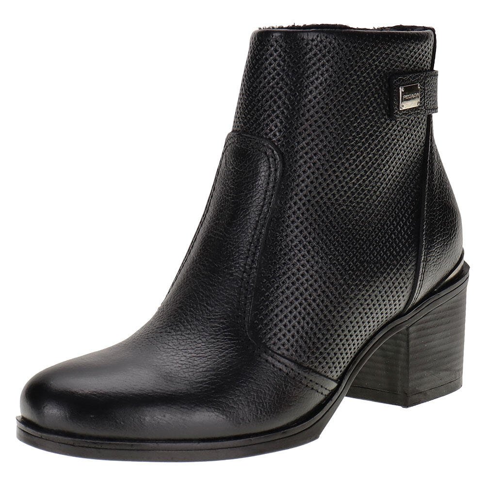 BOTA FEMININA CANO BAIXO PEGADA 280306  Preto 1