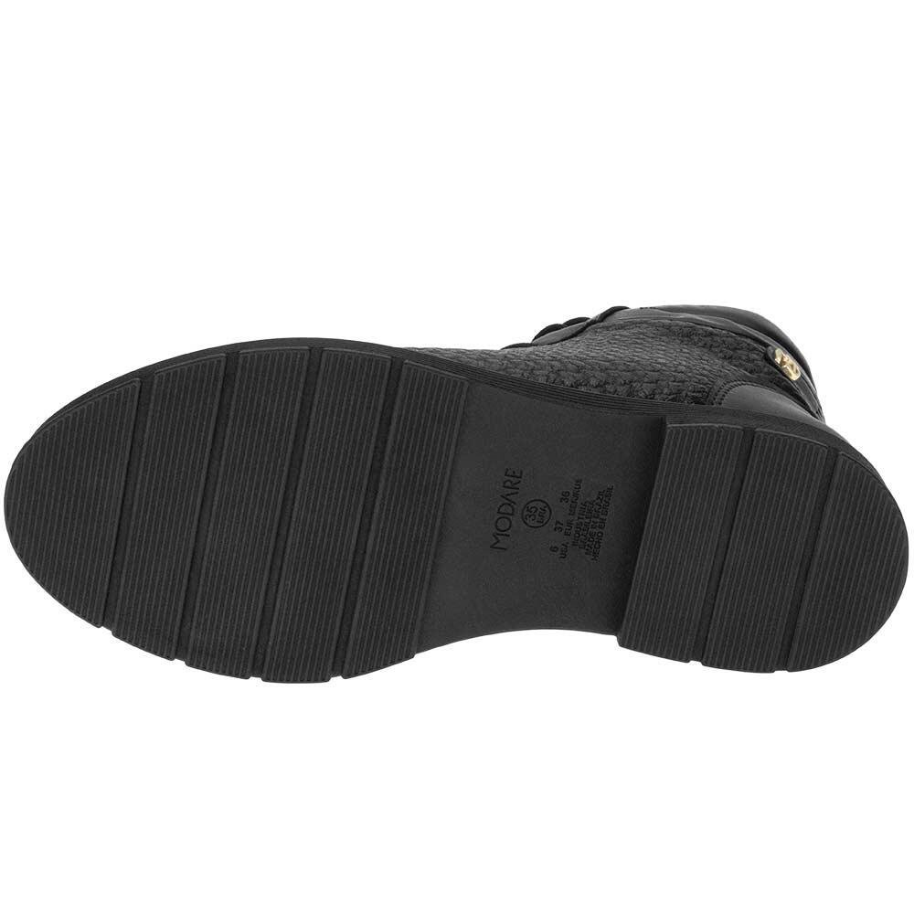 BOTA FEMININA COTURNO MODARE 7081102  Preto 5