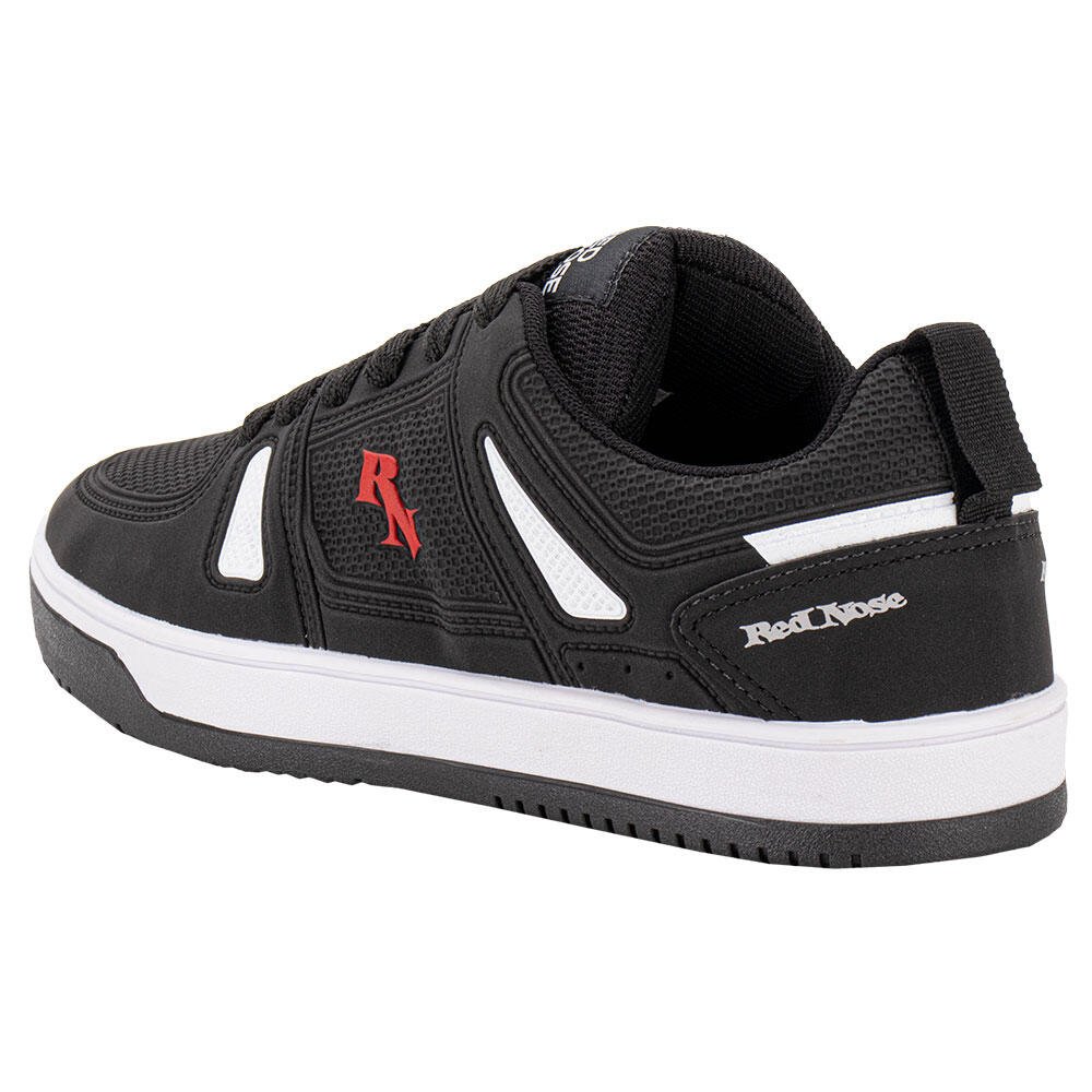 TÊNIS MASCULINO BLAKE RED NOSE 825 Preto/Branco 3