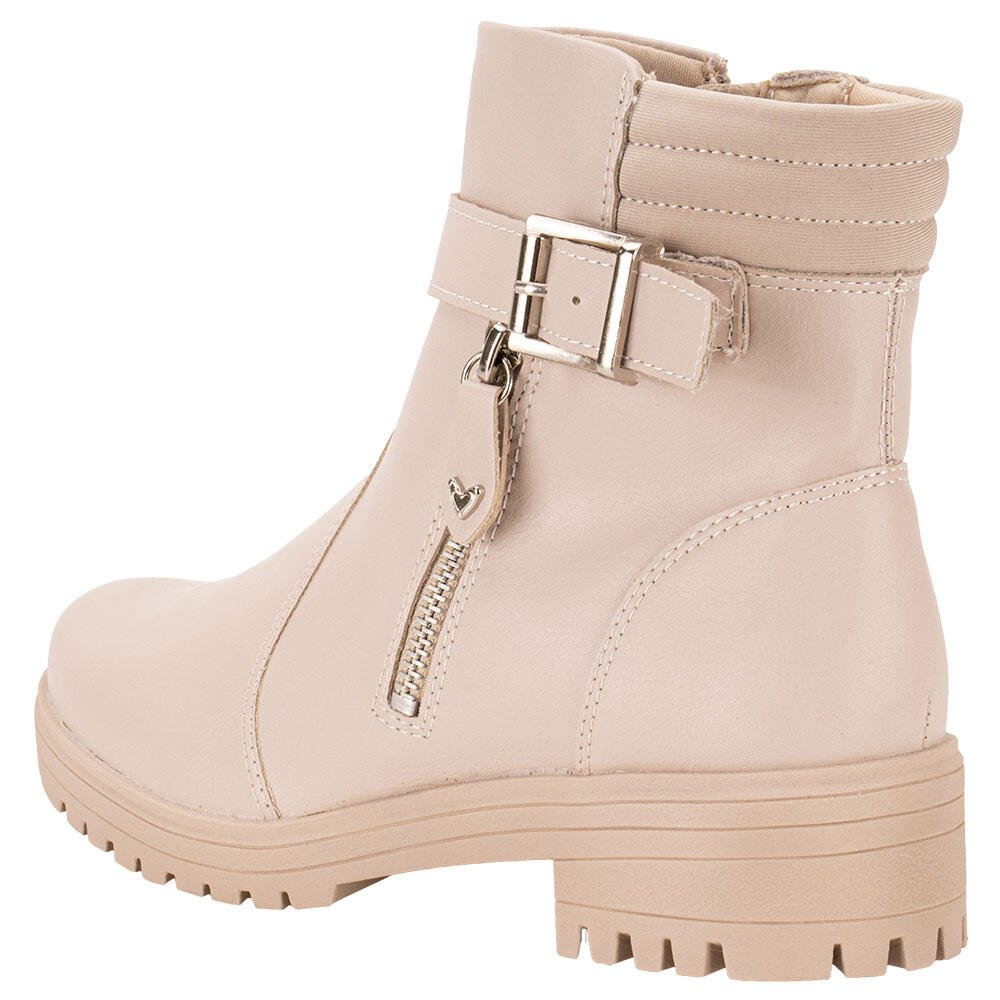 BOTA FEMININA CANO BAIXO MISSISSIPI MI631  Bege 3