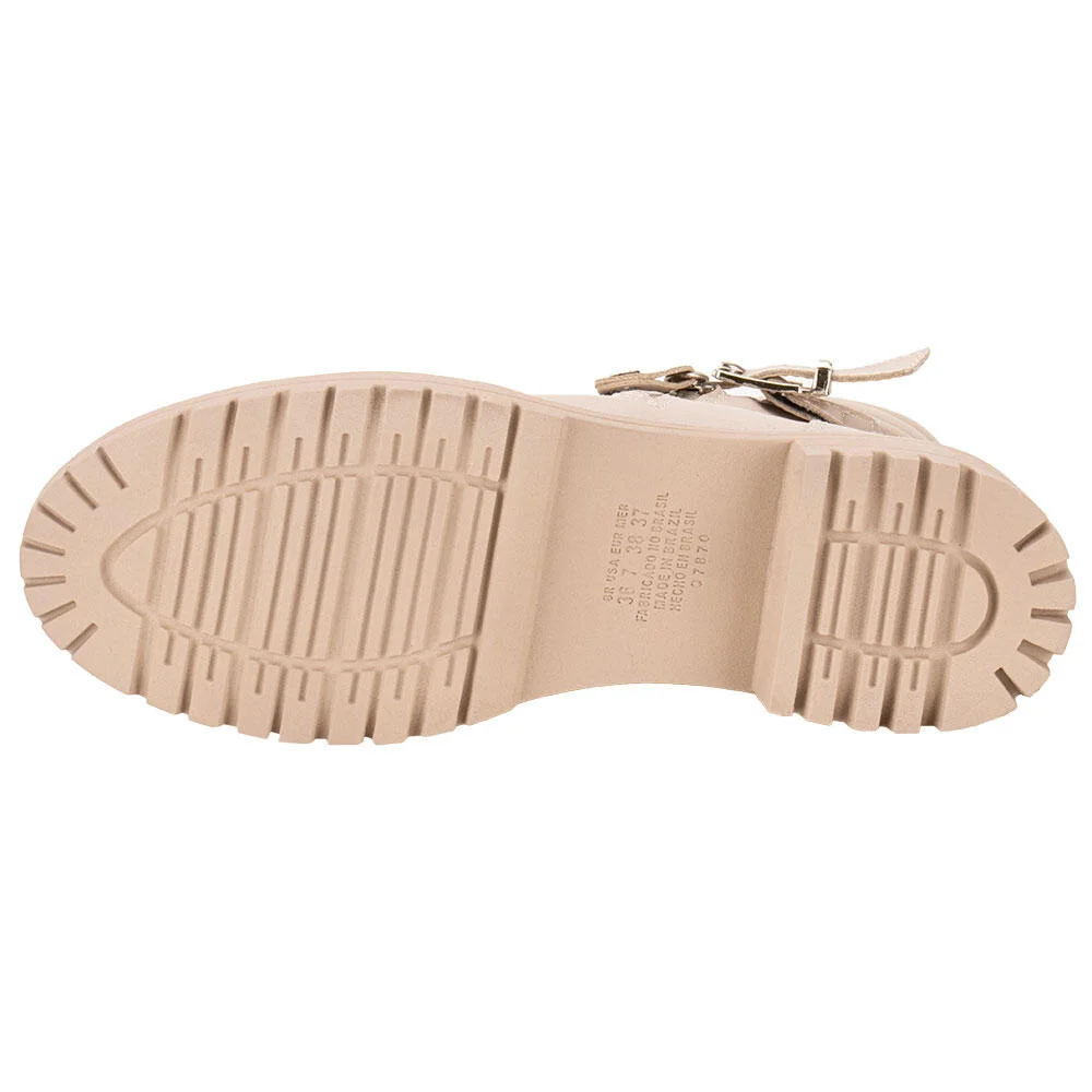 BOTA FEMININA CANO BAIXO MISSISSIPI MI631  Bege 4