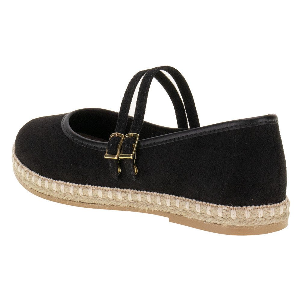 SAPATILHA FEMININA FLAT MOLECA 5801104 Preto 3