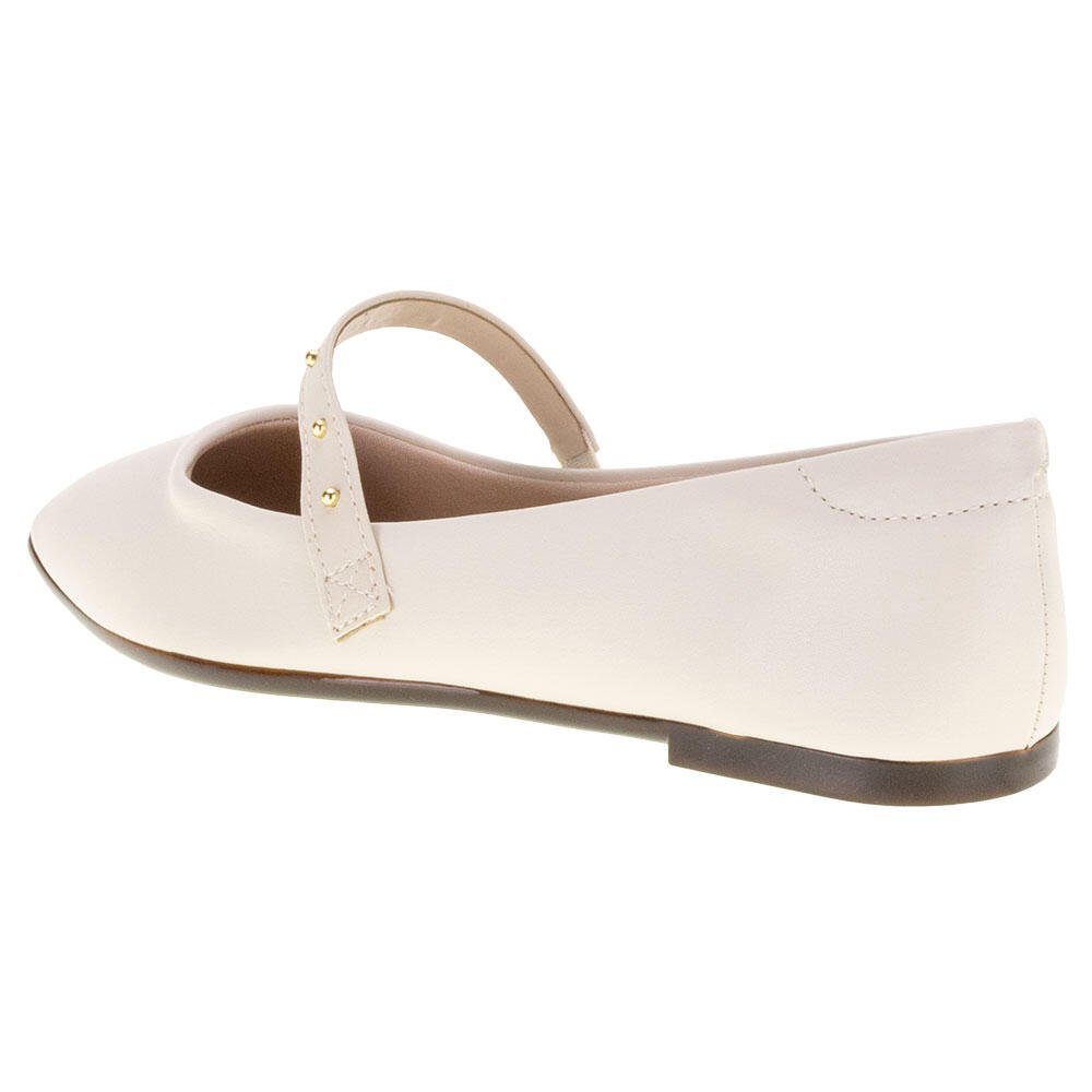 SAPATILHA FEMININA FLAT MOLECA 5735225 Branco 3