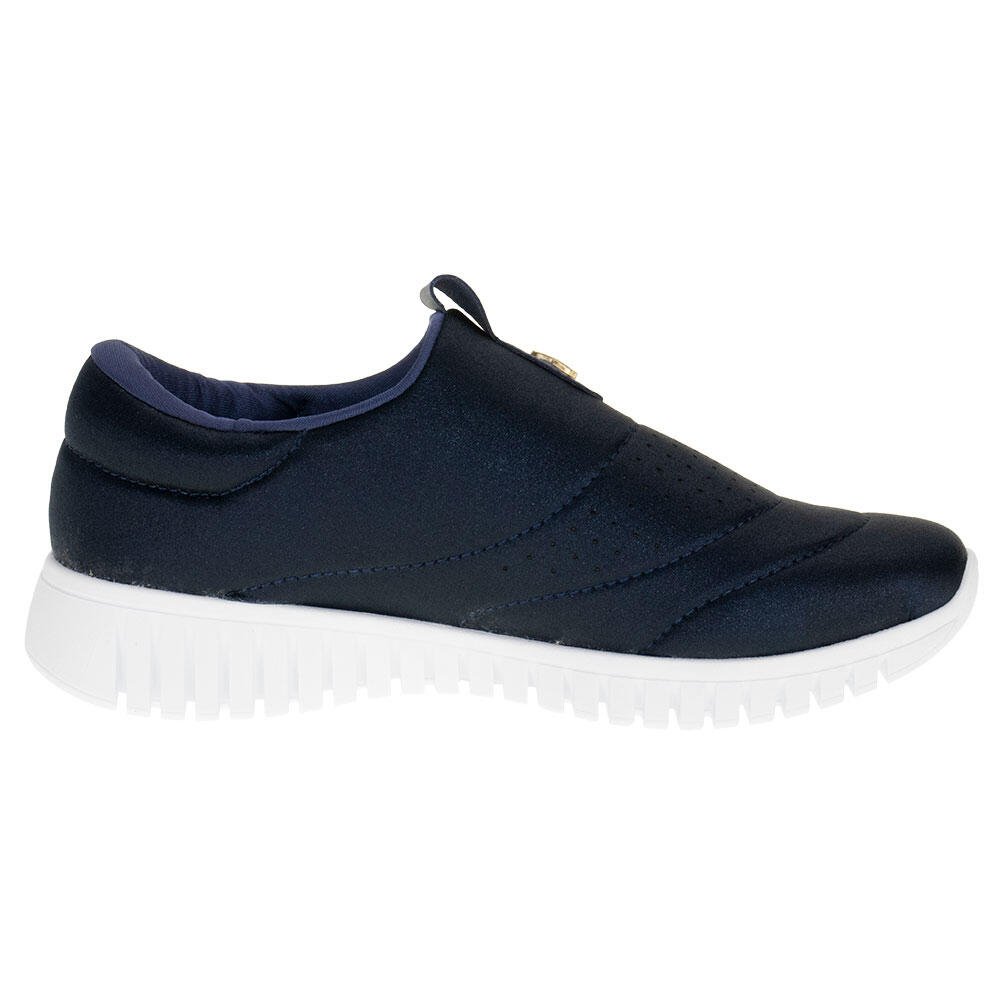 TÊNIS FEMININO SLIP ON USAFLEX AE2229  Azul 5