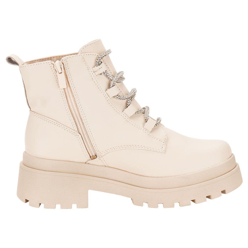 BOTA FEMININA COTURNO DAKOTA G9861N  Branco 5