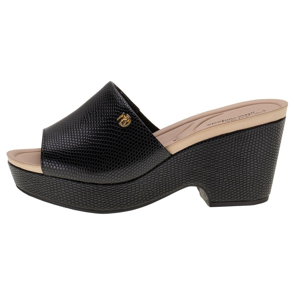 TAMANCO FEMININO SALTO GROSSO MODARE 7137123 Preto 2