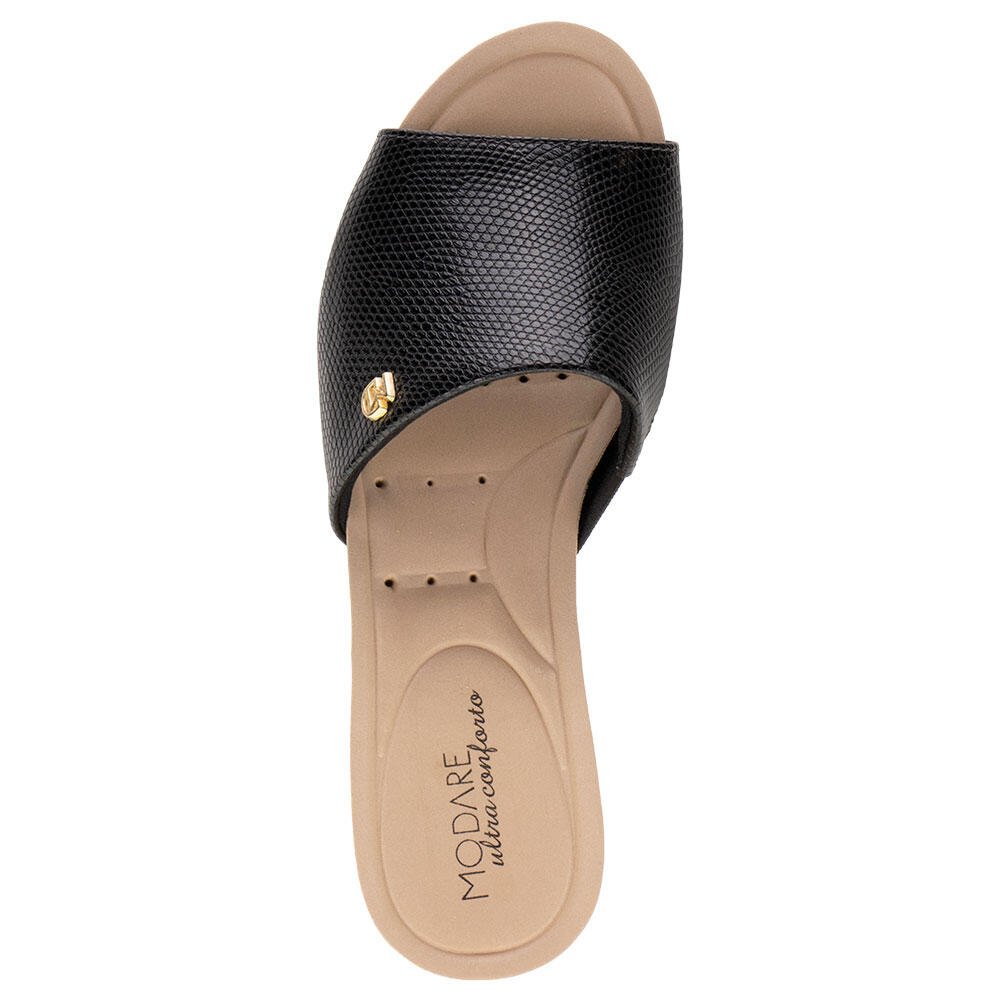 TAMANCO FEMININO SALTO GROSSO MODARE 7137123 Preto 5