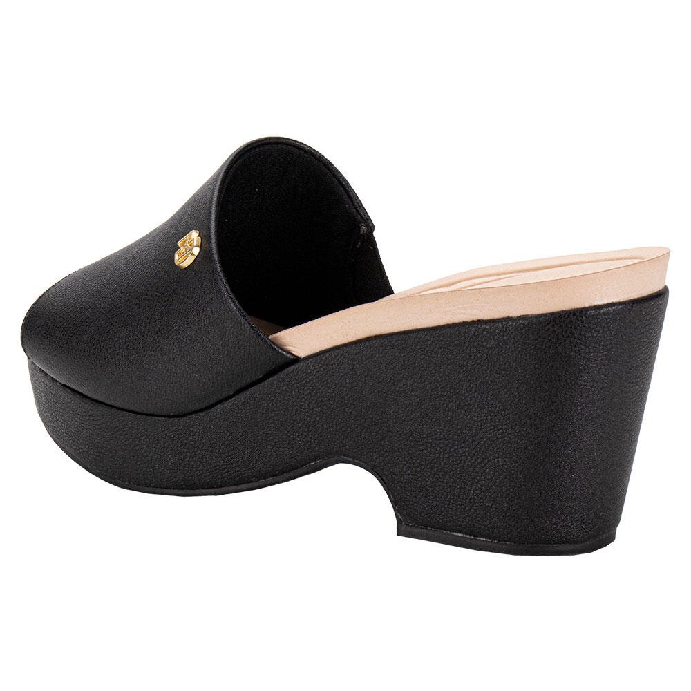TAMANCO FEMININO SALTO GROSSO MODARE 7137123 Preto 3