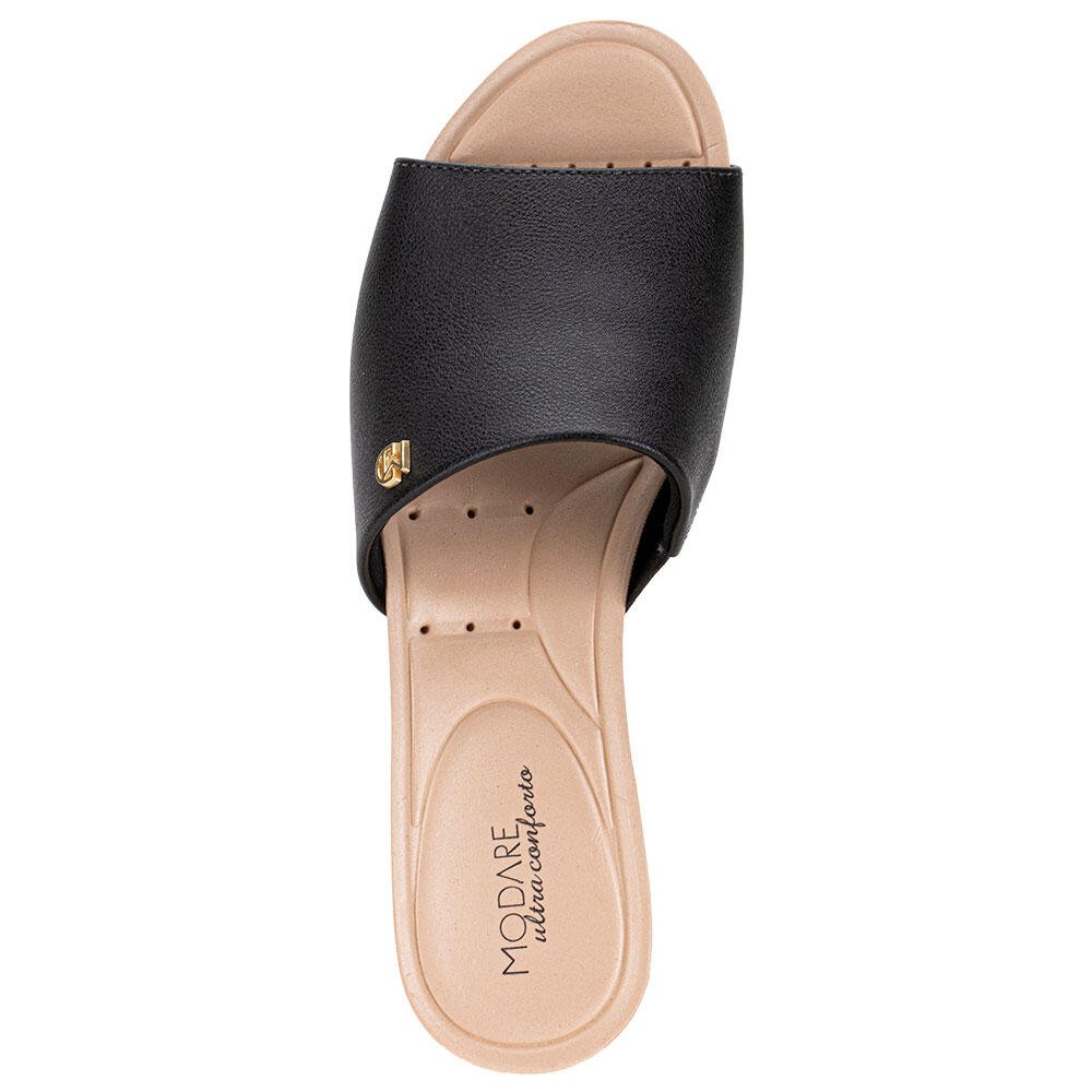 TAMANCO FEMININO SALTO GROSSO MODARE 7137123 Preto 5