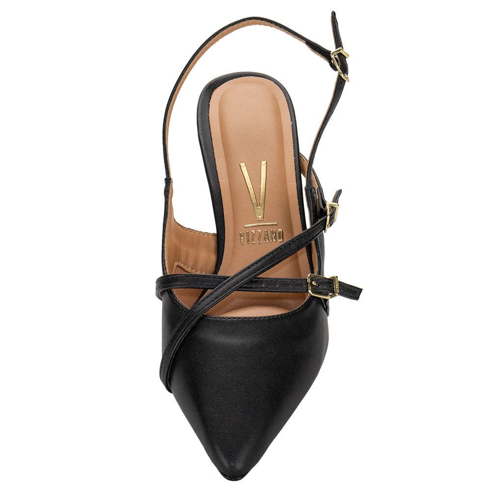 SAPATO FEMININO SALTO FINO VIZZANO 1122885  Preto 5