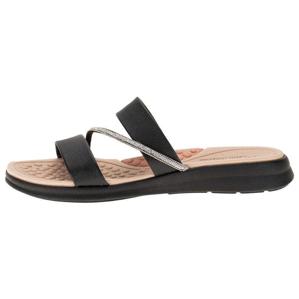 TAMANCO FEMININO FLAT MODARE 7174115  Preto 2