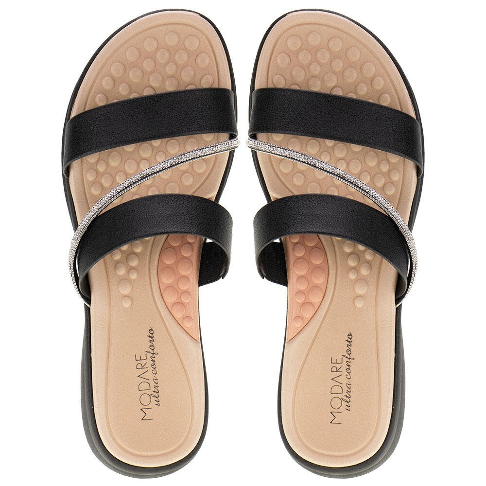 TAMANCO FEMININO FLAT MODARE 7174115  Preto 5