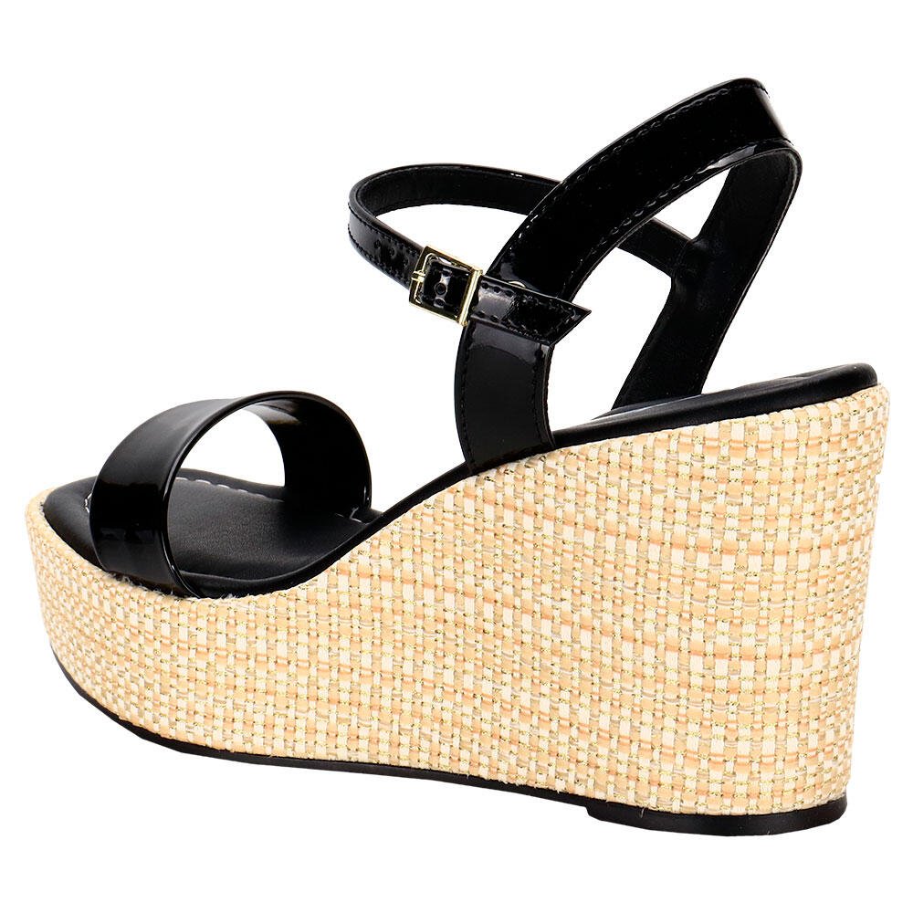 SANDÁLIA FEMININA ANABELA MOLECA 5492102  Preto 3