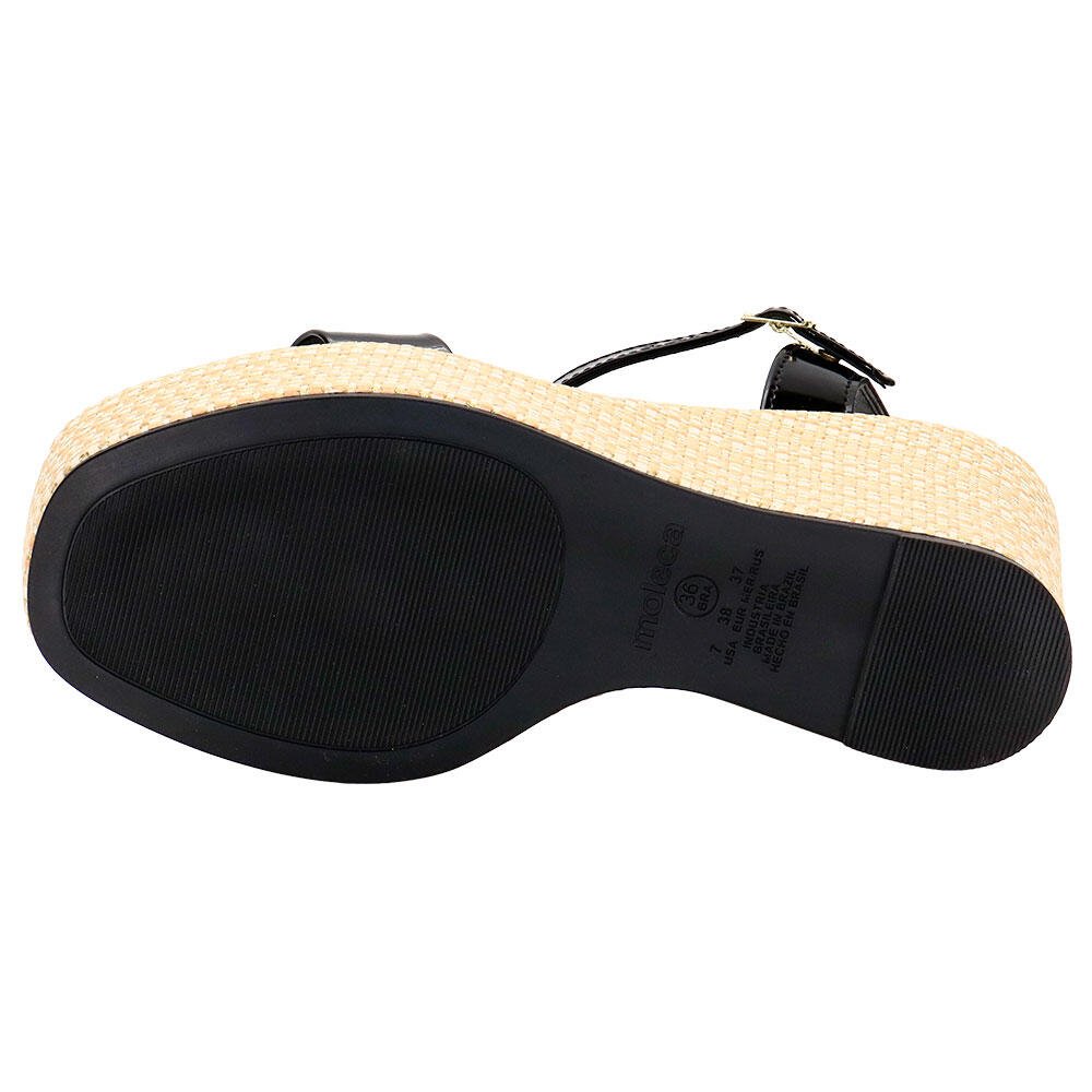 SANDÁLIA FEMININA ANABELA MOLECA 5492102  Preto 4