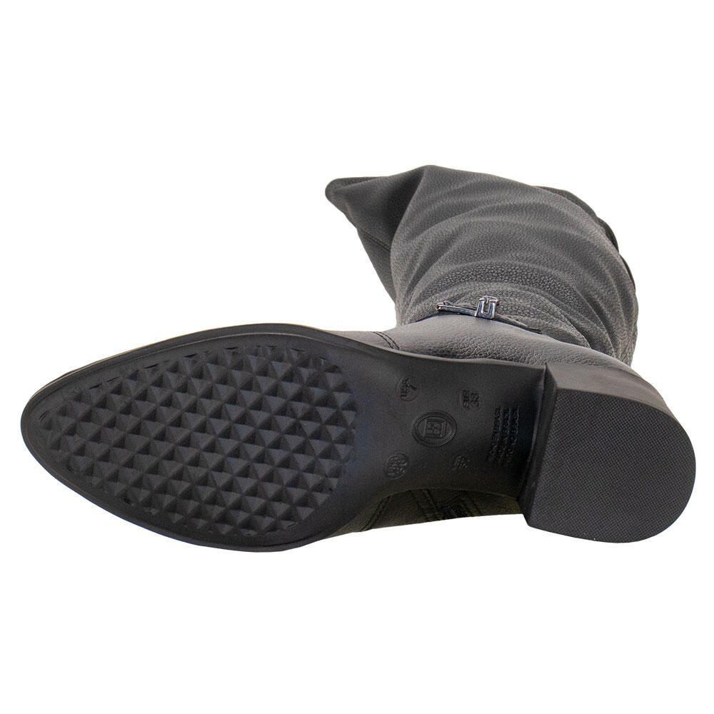 BOTA FEMININA OVER THE KNEE BOTTERO 346912 Preto 4