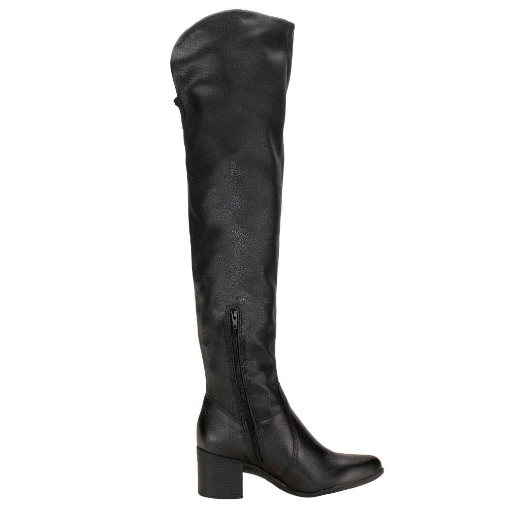 BOTA FEMININA OVER THE KNEE BOTTERO 346912 Preto 5